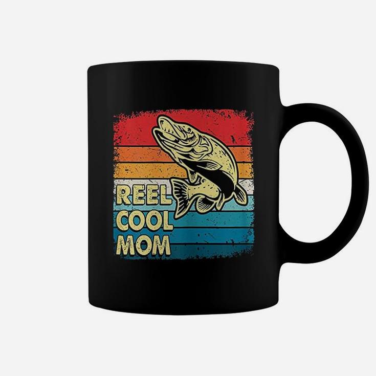 Reel Cool Mom Funny Fish Fishing Mothers Day Gift Coffee Mug