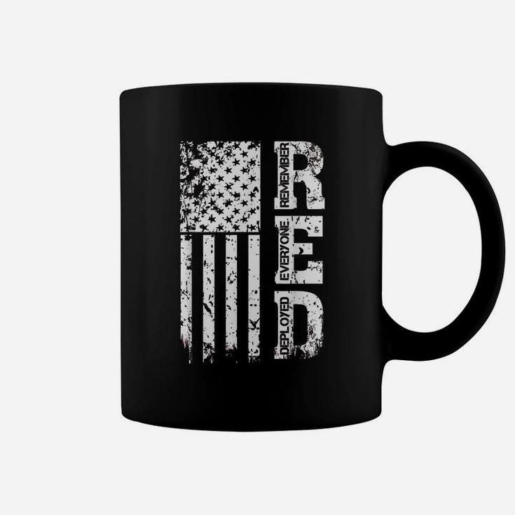 Remember Everyone Veteran Deployed Red Friday Coffee Mug
