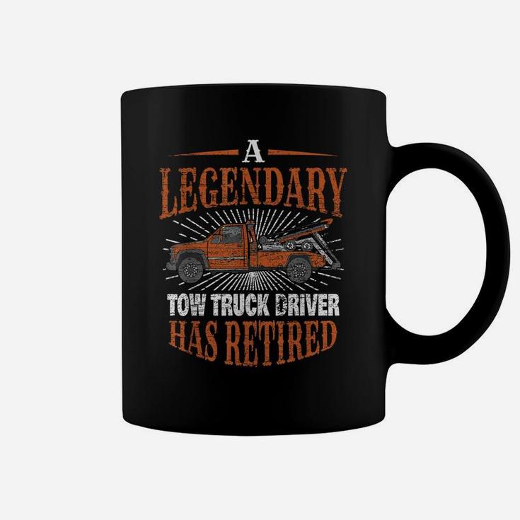 Retired Tow Truck Driver  Retirement Gift Coffee Mug