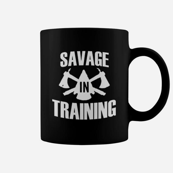 Savage In Training Cross Training Gym Workout Coffee Mug