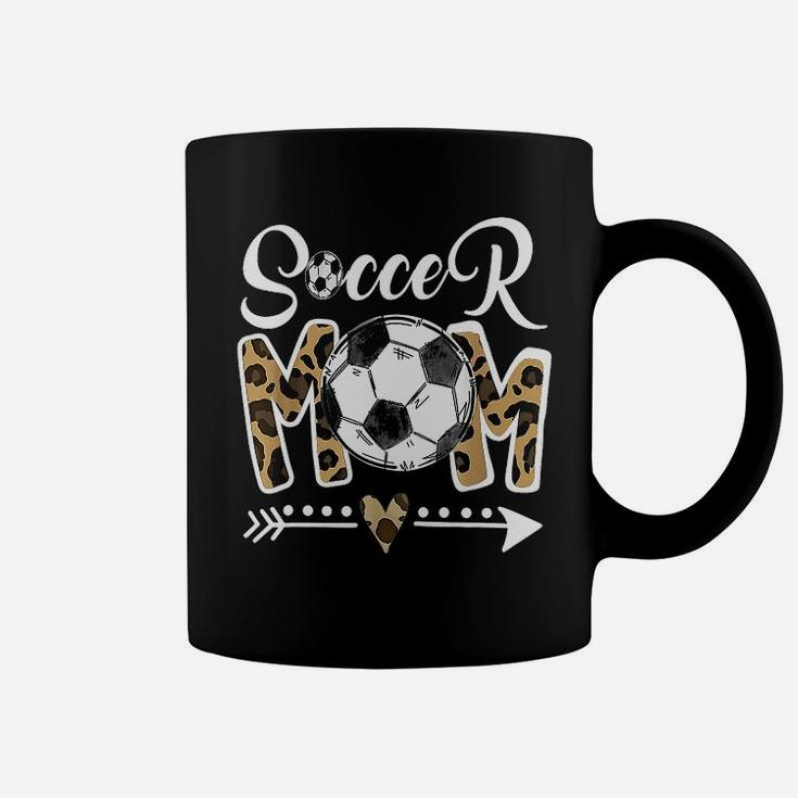 Soccer Mom Leopard Funny Soccer Mom Mothers Day Coffee Mug