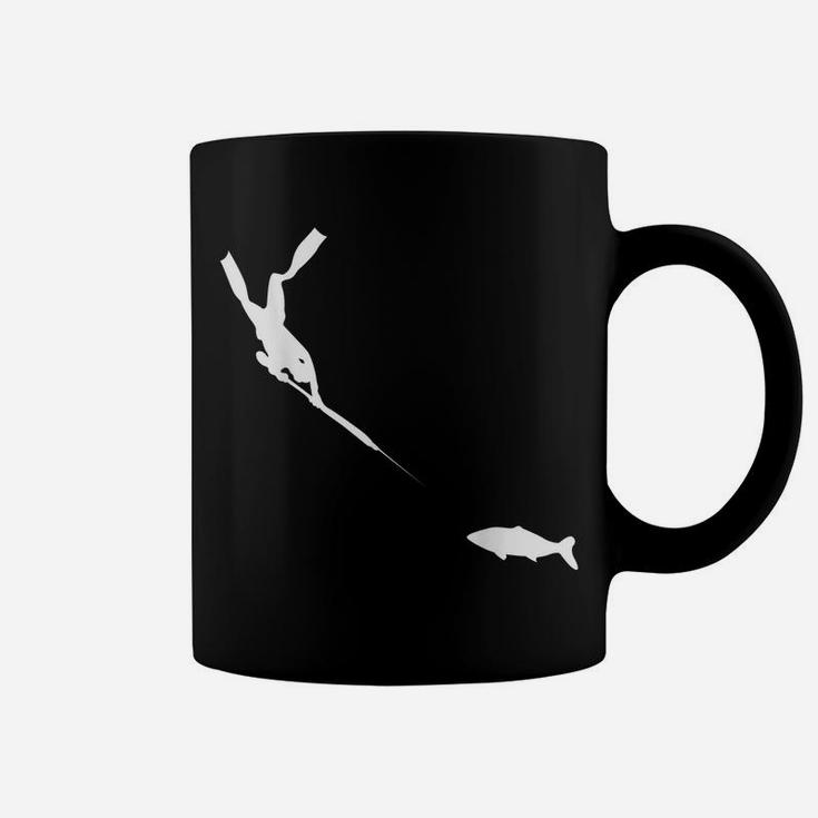Spearfishing  Freediver Fish Hunting Tee Coffee Mug