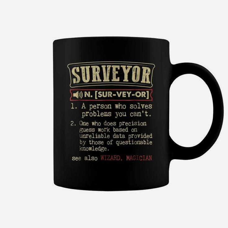 Surveyor Shirt Dictionary Definition Term Coffee Mug