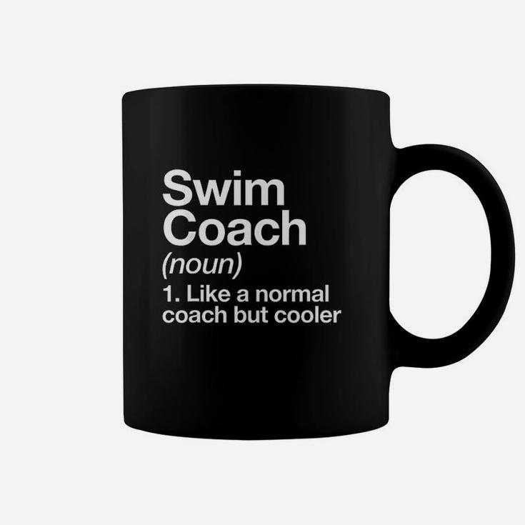 Swim Coach Funny Sports Definition Trainer Instructor School Coffee Mug