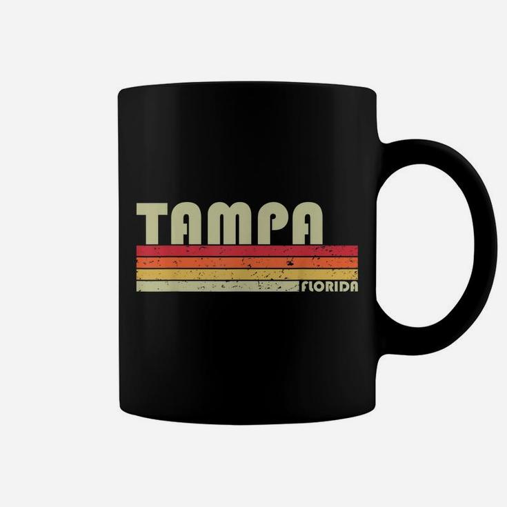 Tampa Fl Florida Funny City Home Roots Gift Retro 70S 80S Coffee Mug