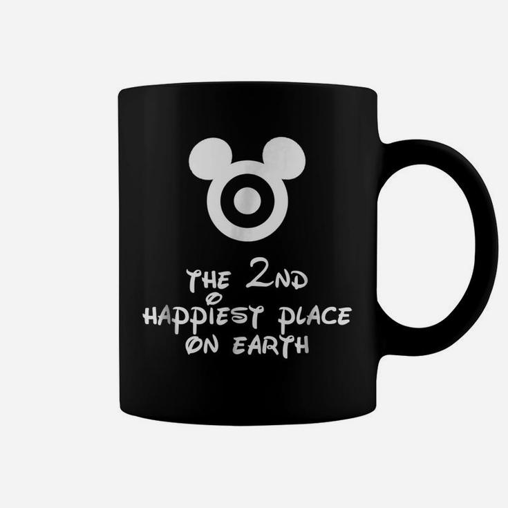 The 2Nd Happiest Place On Earth Cute Funny Kids Mom Shirt Coffee Mug