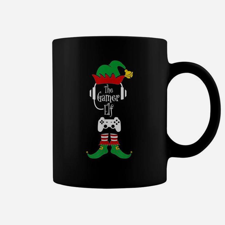 The Gamer Elf Novelty Christmas Gift Idea For Gamers Coffee Mug