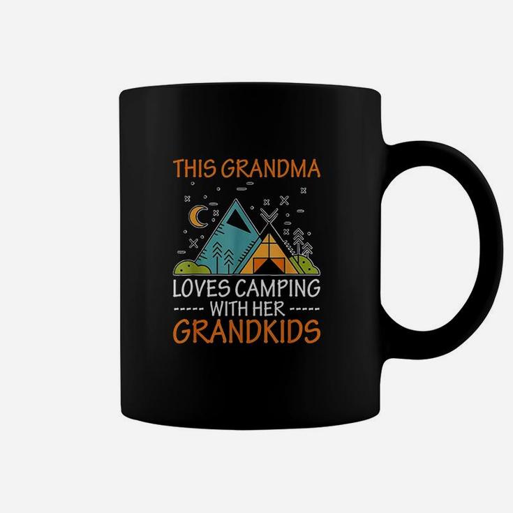 This Grandma Loves Camping With Her Grandkids Coffee Mug