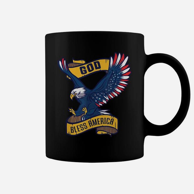 Usa Patriotic American 4Th Of July Outfit God Bless America Coffee Mug