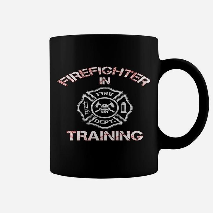 Vintage Firefighter In Training Fire Department Coffee Mug