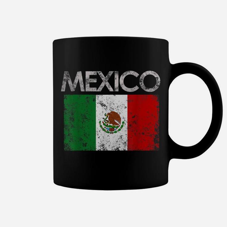 Vintage Mexico Mexican Flag Pride Gift Coffee Mug