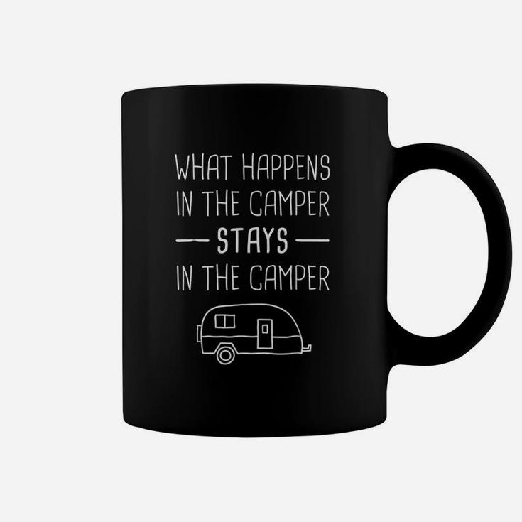 What Happens In The Camper Stays In The Camper Coffee Mug