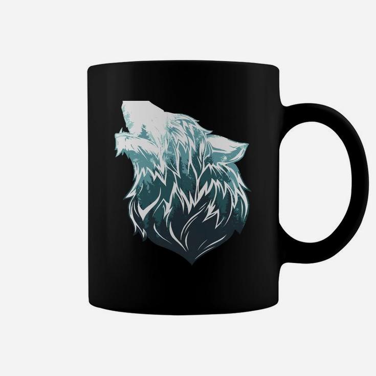 Wolf Howling I Wilderness Nature Wildlife Wolves Wolf Coffee Mug