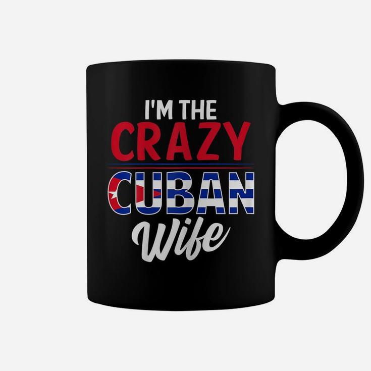 Womens Cuban Wife Gift Funny Cuba Husband Graphic Print Coffee Mug