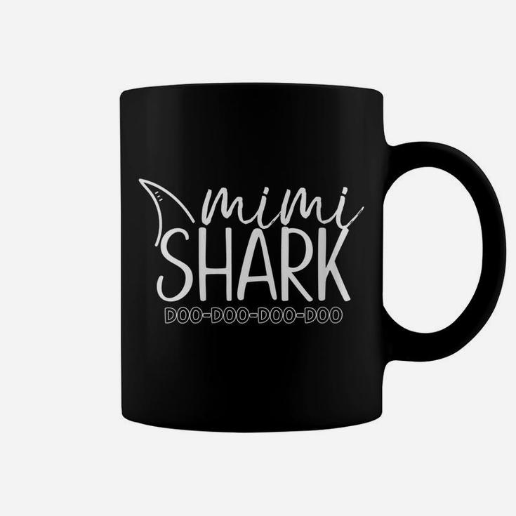 Womens Mimi Shark Doo Grandma Women Christmas Gift Matching Pjs & Coffee Mug
