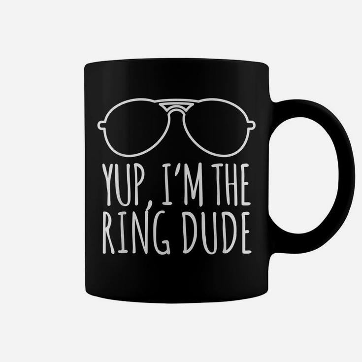 Yup Im The Ring Dude Kids Children Wedding Ring Bearer Coffee Mug