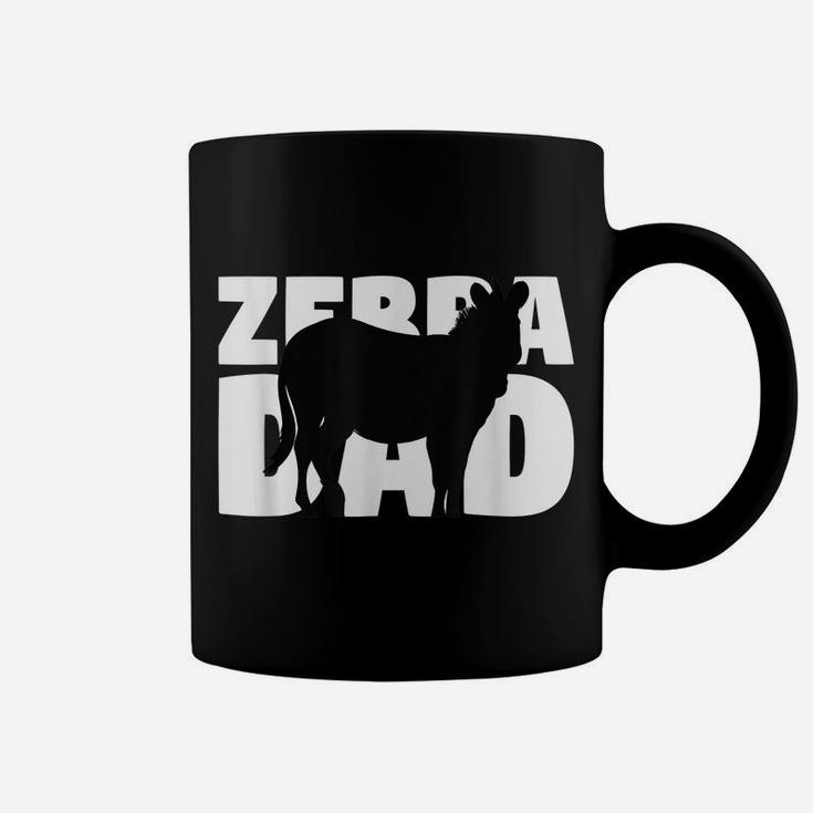 Zebra Lover Gift 'Zebra Dad' Zoo Keeper Animal Father Zebra Coffee Mug
