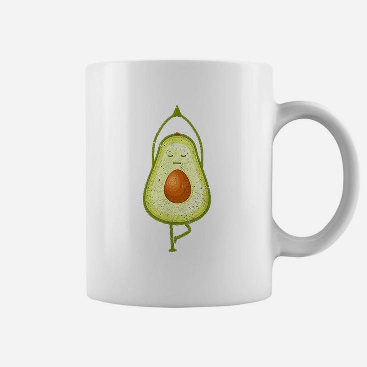 Avocado Yoga Funny Namaste Meditation Vegan Coffee Mug