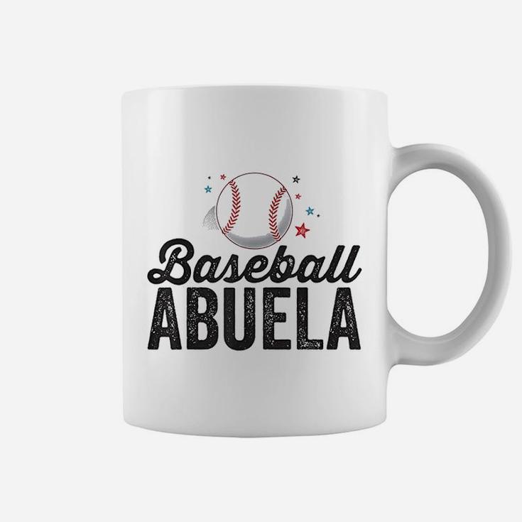 Baseball Abuela Grandma Grandmother Latina Gift Coffee Mug