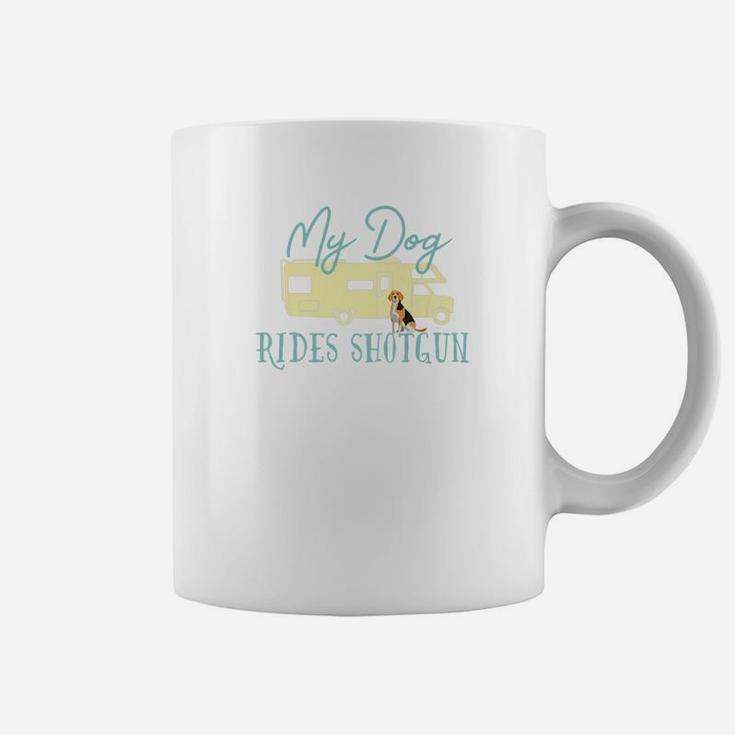 Beagle Dog Rv Shirt Funny Camping Travel Trailer Coffee Mug