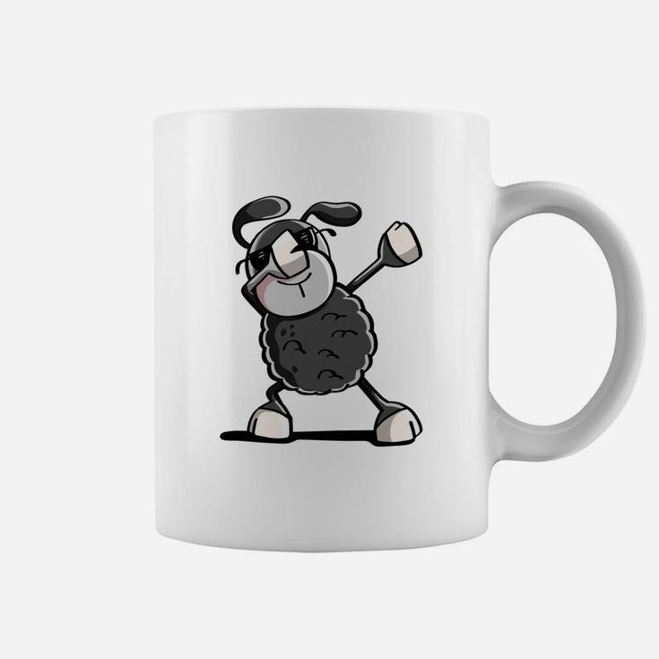 Cool Dabbing Black Sheep Dab Dance Gift Boy Girl Kids Coffee Mug