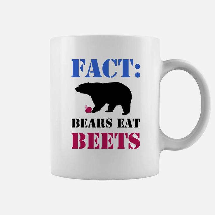 Fact Bears Eat Beets Funny Hiking Camping Animal Tee Coffee Mug