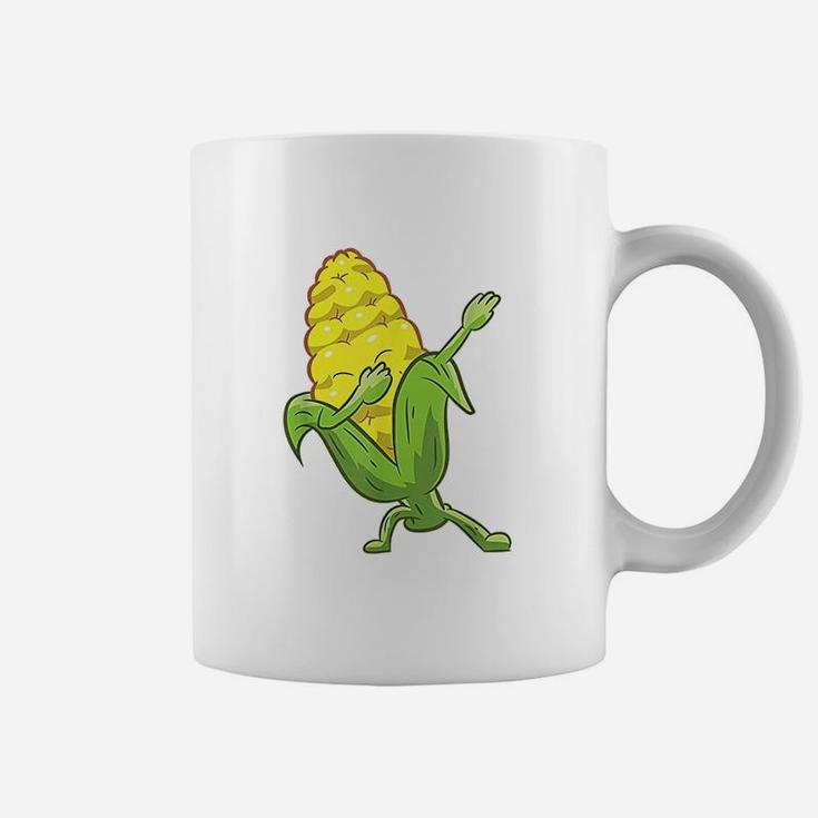 Funny Dabbing Corn Cute Dancing Corn Gift For Corn Farmer Coffee Mug