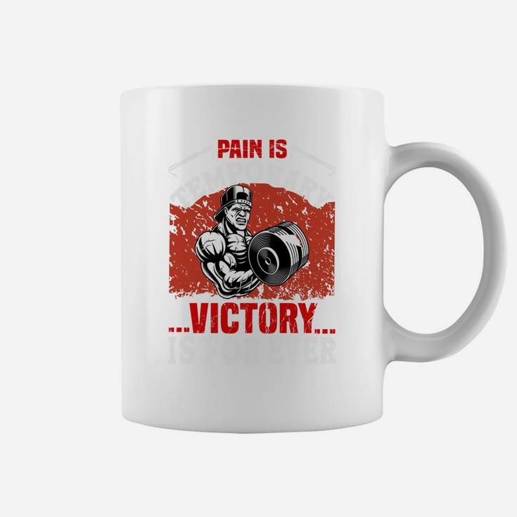 Gymnastic Pain Is Temporary Victory Is Forever Coffee Mug