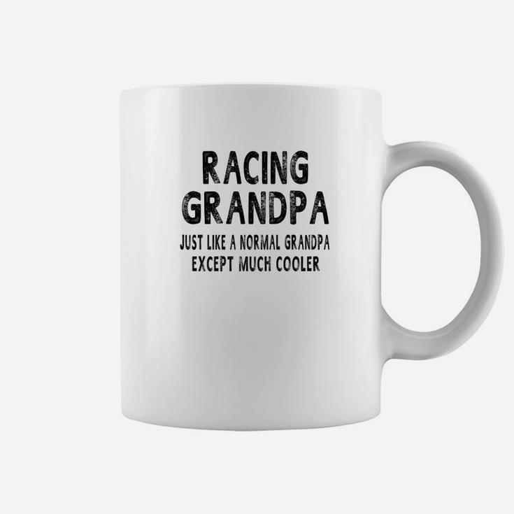 Mens Racing Grandpa Fathers Day Gifts Grandpa Mens Coffee Mug