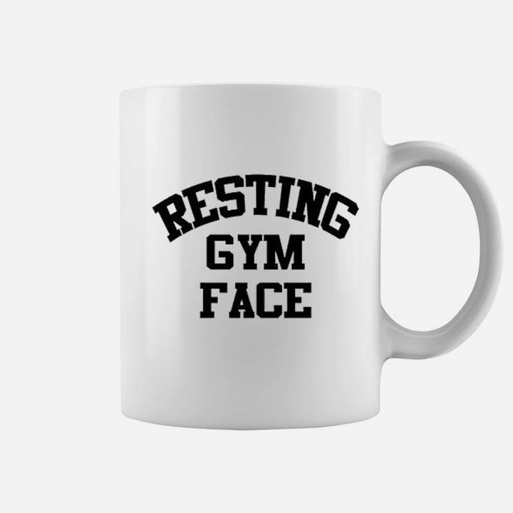 Resting Gym Face Workout Weight Lift Coffee Mug
