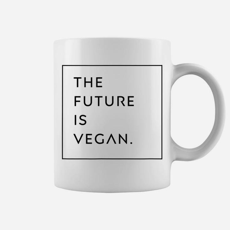 The Future Is Vegan  Eco-Friendly Lifestyle Shirt Tee Coffee Mug