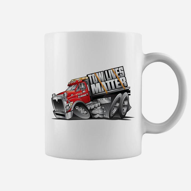 Tow Lives Matter Tow Truck Rollback Driver Coffee Mug