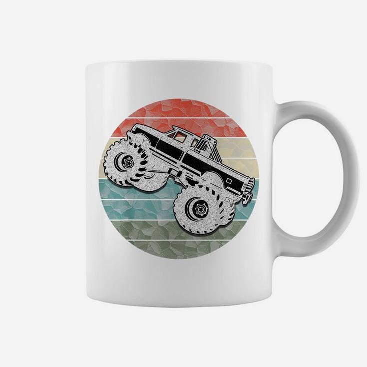 Vintage Monster Trucks Tshirt Big Foot Cars Lovers Gift Tee Coffee Mug