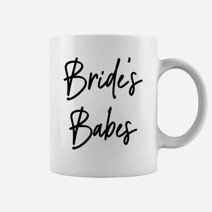 Womens Bride's Babes Bachelorette Bridesmaid Coffee Mug