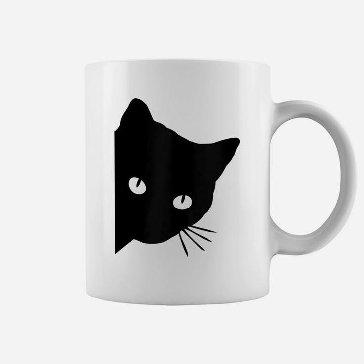 Womens Cute Spy Cat, Cat Lover Ladies  Cat Mom Coffee Mug