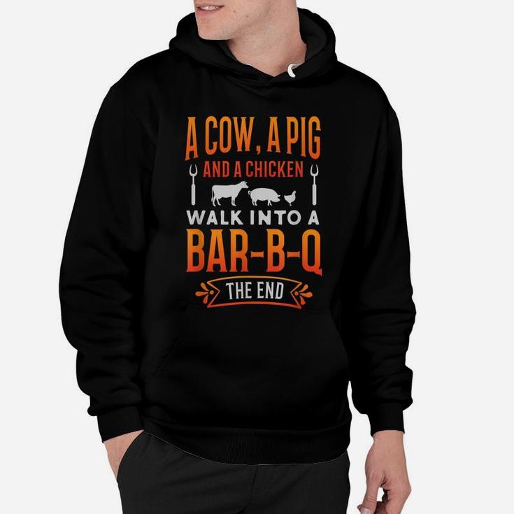 Barbecue BBQ Joke Gift For Grill Master Chef Hoodie