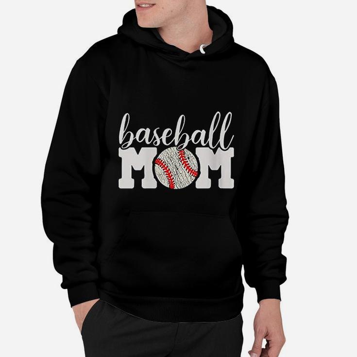 Baseball Mom Gift Cheering Mother Of Boys Hoodie