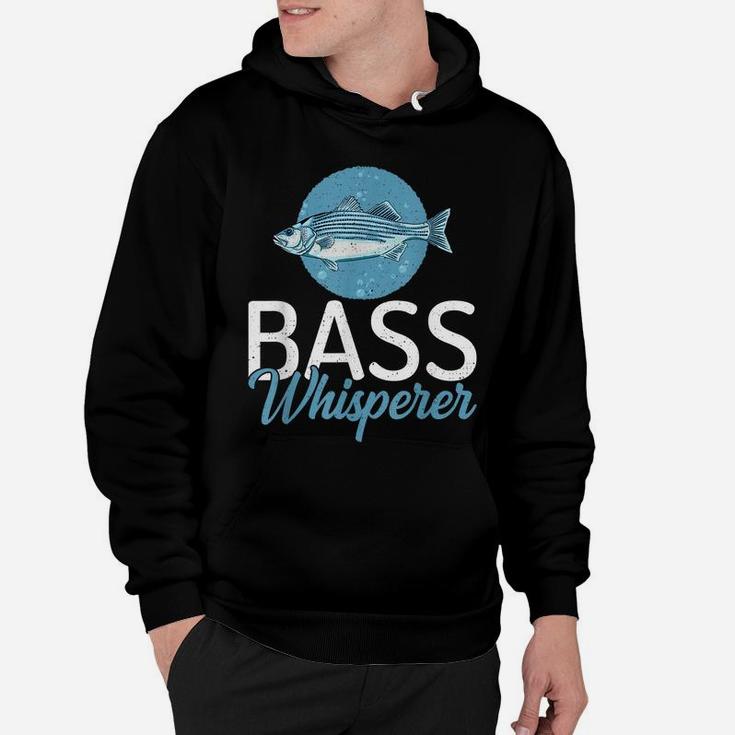 Bass Whisperer Angling Hunting Fishing Hoodie