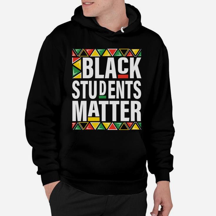 Black Students Matter Black History Month Pride Women Men Hoodie