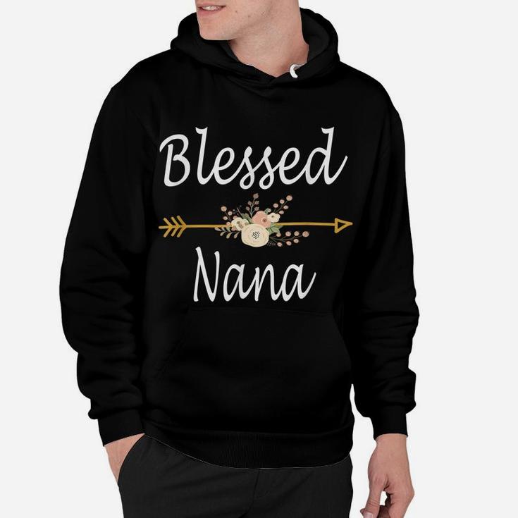 Blessed Nana Shirt Cute Thanksgiving Christmas Gifts Hoodie