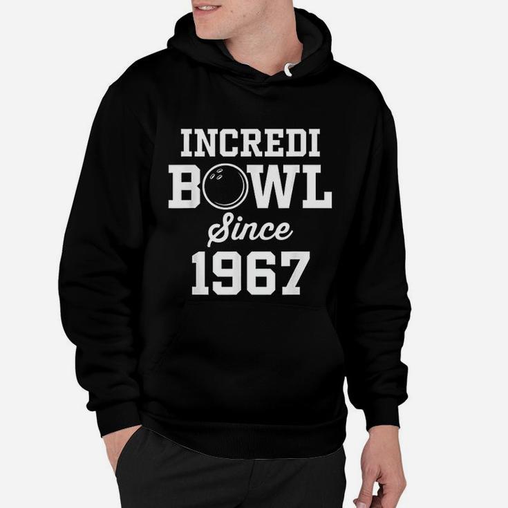 Bowling Gift For 54 Year Old Bowler 1967 Hoodie