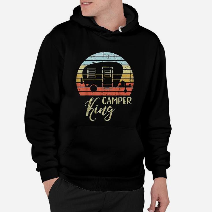 Camper King Classy Sassy Smart Assy Matching Couple Camping Hoodie