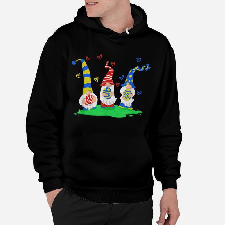 Cute Easter Gnomes Shirt - Gnome Hunting Easter Eggs Hoodie