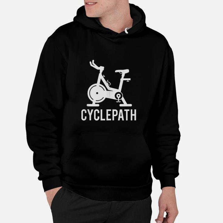 Cyclepath Love Spin Funny Workout Pun Gym Spinning Class Hoodie