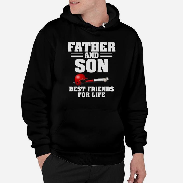 Dad Life Father Son Best Friends Baseball Men Gifts Hoodie