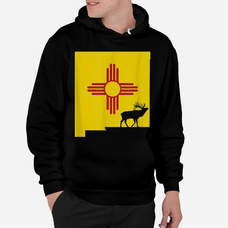 Elk Hunting New Mexico Design Gift For Bow Hunters Hoodie