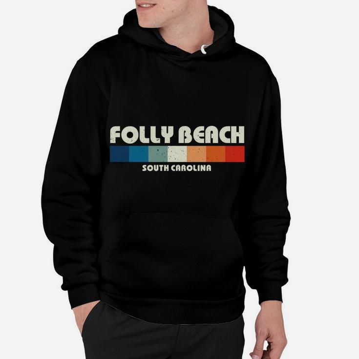 Folly Beach South Carolina Vintage 70S Hoodie