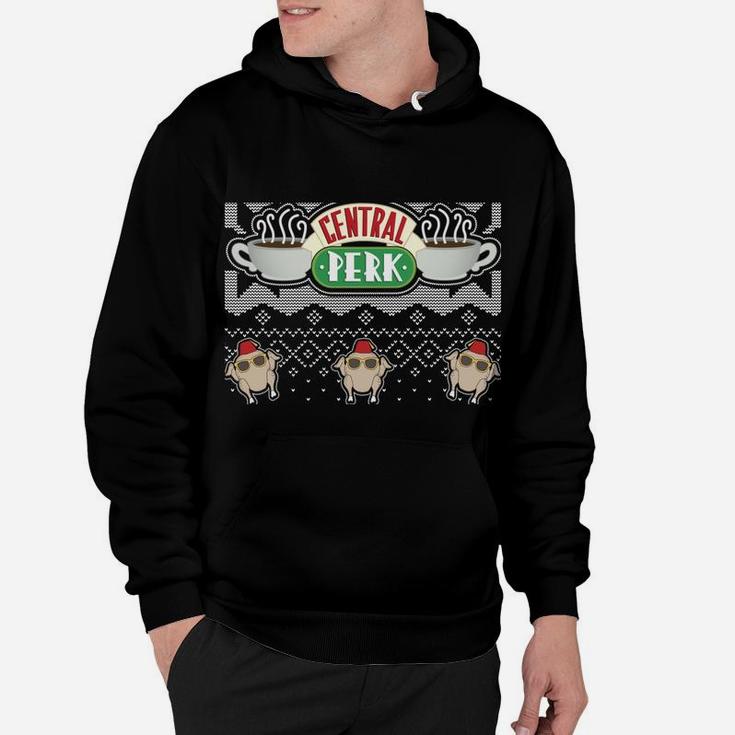 Friends Christmas Central Perk Ugly Sweater Style Sweatshirt Hoodie