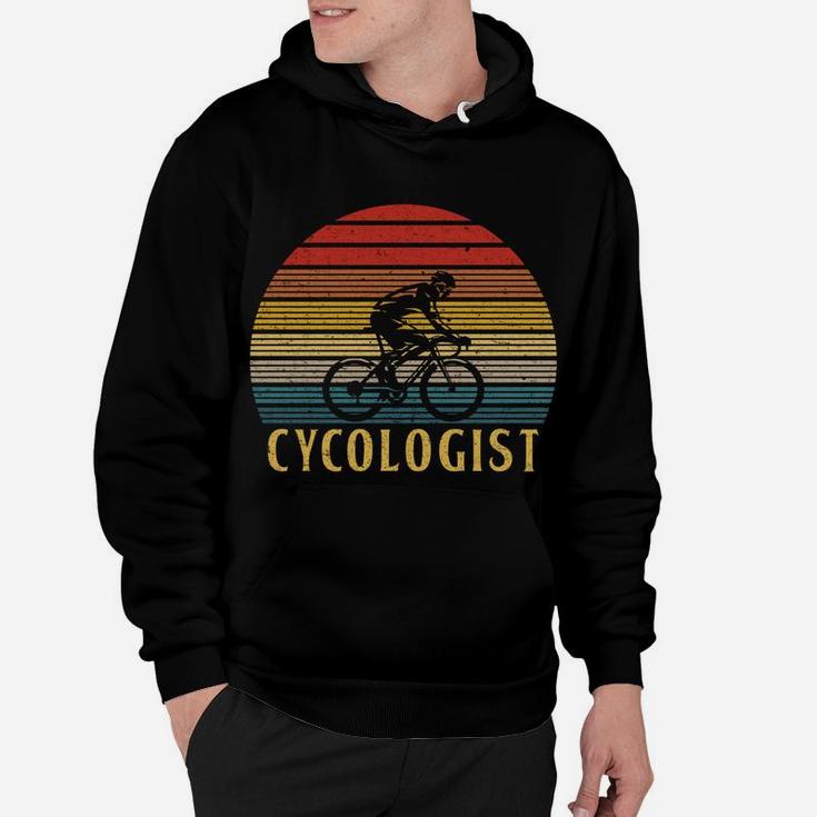 Funny Cycologist Shirt Bicycle Bike Rider Cool Gift Vintage Hoodie