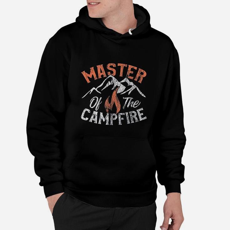 Funny Outdoor Camping Gifts Men Women Master Of Campfire Hoodie